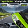 thumbnail image 2 of Clear Vision Glass Cleaner, Upgrade Clearvision Car Windshield Cleaner, Reusable Automotive Oil Film Cleaning Brush, Rain & Fog Prevention (3PCS), 2 of 9