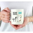 thumbnail image 3 of CTDream Funny Quirky 11oz. Ceramic Coffee Tea Mug Thank You Gift, Other Travel Agents Me, Horse Unicorn, 1-Pack, 3 of 7