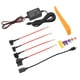 thumbnail image 1 of Kit de cableado duro para cámara de salpicadero, 12 V, 30 V a 5 V, protección de bajo voltaje, cable de alimentación para cámara de salpicadero, juego de cableado para espejo, cámara, navegador GPS, 1 of 8