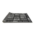 thumbnail image 2 of Ahgly Company Indoor Round Abstract Gray Modern Area Rugs, 4' Round, 2 of 4