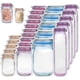 thumbnail image 1 of Mason Jar Bottles Bags 40pcs Food Storage Ziplock Bag, 1 of 5