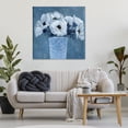 thumbnail image 4 of Stupell Industries Traditional Patterned Vase Flowers Canvas Art, 36 x 36, by Janet Tava, 4 of 8