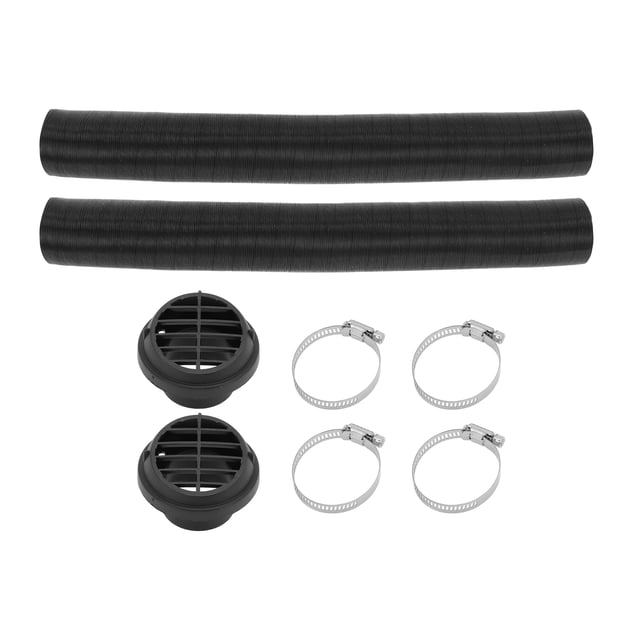 Kit de conducto de calefacción para automóviles Unique Bargains con cubierta de salida de aire de 42 mm ID
