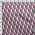 thumbnail image 3 of oneOone Silk Tabby Pink Fabric Argyle Check Fabric For Sewing Printed Craft Fabric By The Yard 42 Inch Wide, 3 of 4