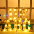 thumbnail image 6 of Homeer Decorative Light Decorative Lamp Digital Number Light Decorative Light - Glowing Plastic LED Marquee Light Up Letter GRAD 2023 Graduation Party Decor, 6 of 11