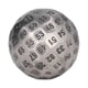 thumbnail image 5 of Dados Poliédricos De Metal, Dados Poliédricos Pesados ​​de 100 Lados, Exquisitos Números Transparentes De Larga Duración, Grandes Vivos Para Juegos De Mesa ANGGREK Otros, 5 of 8