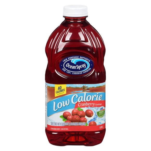 Ocean Spray Low Calorie Cranberry Cocktail 1.89L