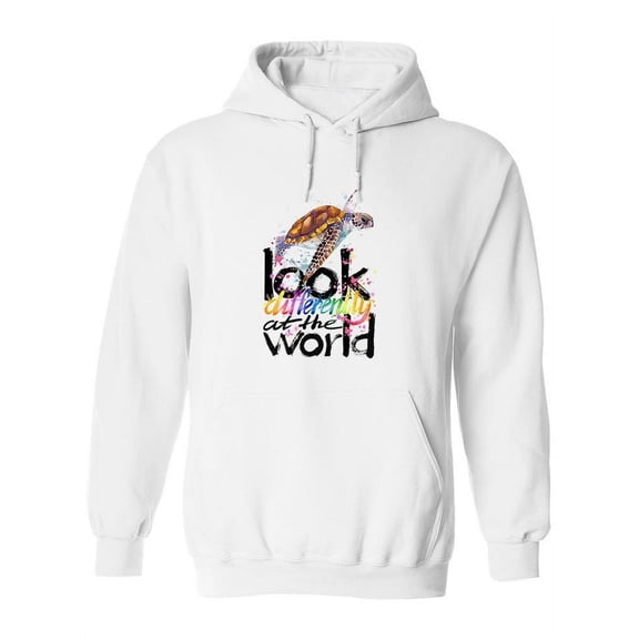 Sea Turtle Quote Hoodie Women -Image by Shutterstock, Female Small