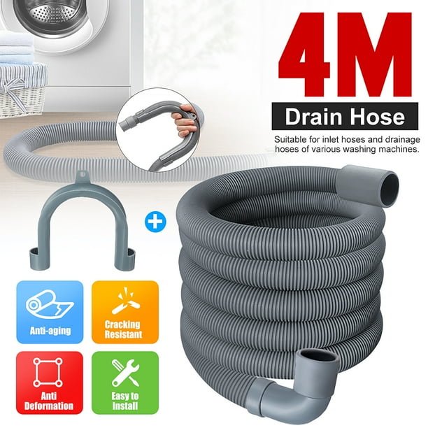 Universal Washing Machine Dishwasher Drain Waste Hose Extension Pipe