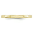 thumbnail image 2 of 10K Yellow Gold 2mm Light Weight Flat Band Ring Size 5.5, 2 of 7