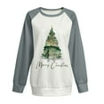 thumbnail image 4 of Dyegold Ugly Christmas Sweatshirt Women Holiday Xmas Tree Casual Crewneck Sweater Plus Size Funny Graphic Shirts Cute Merry Christmas Sweatshirt Novelty Ladies Tops Teen Girls Hoodie Pullover, 4 of 5