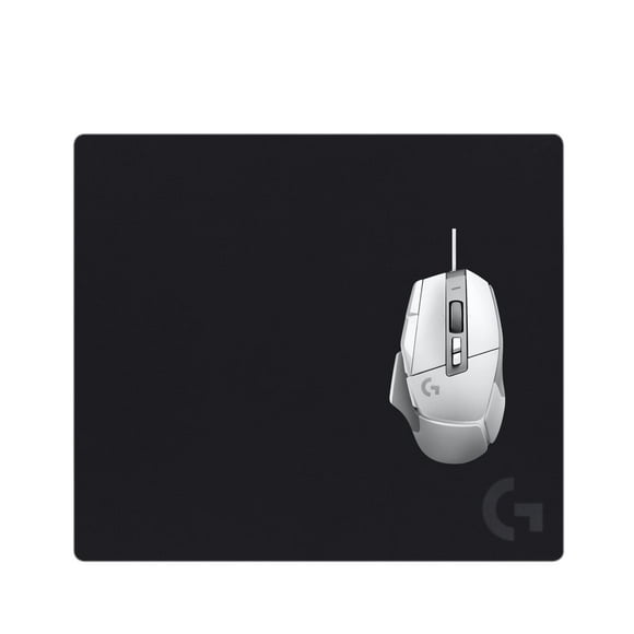 Logitech G502 X Lightspeed Wireless Gaming Mouse + G640 Large Cloth Gaming Mouse Pad Bundle - White