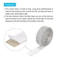 thumbnail image 4 of Unique Bargains 3Roll 1 Yard 8mm Self Adhesive Crystal Rhinestone Ribbon for Crafts Project, White, 4 of 5