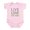 Petal Pink, variant on CafePress - Live Love Fly Fish Infant Bodysuit - Baby Light Bodysuit, Size Newborn - 24 Months