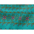 thumbnail image 4 of oneOone Viscose Jersey Fabric Floral Block Printed Craft Fabric BTY 60 Inch Wide, 4 of 4