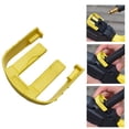 thumbnail image 4 of C-Shape Water Hose Clamp Ring for Car Washing, Durable Plastic Connector in Yellow and Gray, Quick-Release Buckle Replacement Accessory, 4 of 5