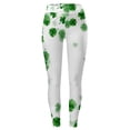 thumbnail image 3 of MKLEKYY Leggings deportivos para mujer Leggings para mujer Leggings de entrenamiento Pantalones de bloque de color con estampado de día de San Valentín Leggings suaves y elásticos, 3 of 4