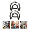 thumbnail image 4 of CIMAXIC Party 2pcs Hand Bell Music Instruments Party Hand Shaking Bells Tambourine Percussion Instruments,9.06"X7.87"X1.77", 4 of 4