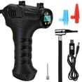 thumbnail image 2 of Cordless Tyre Inflator 12V 120W USB Rechargeable Air Compressor Handheld Electric Digital Tire Pump with LED Light and 2000mAh Battery for Car Motorcycle Bicycle, 2 of 11
