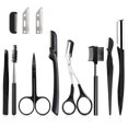 thumbnail image 1 of 11PCS Eyebrow Kit Portable Stainless Steel Eyebrow Trimming Kit Eyebrow Care Kit, 1 of 10