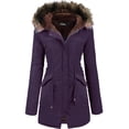 thumbnail image 5 of Purcoar Women's Cotton Hooded Anorak Jacket, 5 of 5