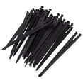 thumbnail image 6 of WRISTBIQUE Drip Support Stakes Support Rod Plastic 100Pcs for Irrigation Black, 6 of 8