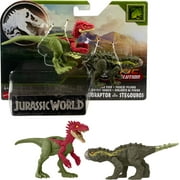 Jurassic World Dinosaur Danger Pack Eoraptor vs Stegorous Action Figure Toys