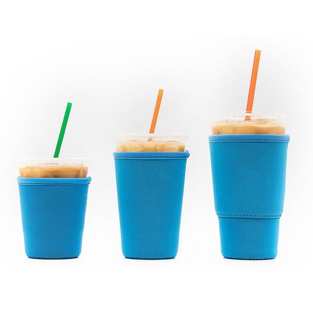 Agiferg Neoprene Anti-scalding Thermal Insulation Beverage Cup Holder 3 Piece Set