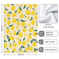 thumbnail image 3 of 2 Pcs Funny Kitchen Towels,Lemon Microfiber Dish Towels,Kitchen Tea Towels,Kitchen Towel Set (18" X 26"), 3 of 3
