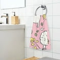 thumbnail image 5 of Cotton Bath Towels Soft Face Towel Absorbent Quick Dry Cute Farm Animals 16"x28", 5 of 7