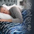 thumbnail image 2 of Personalized to My Dad Blanket from Daughter, Lion Blanket for Fathers Day Birthday Idea for Father, Custom Name Super Soft Flannel Warm Throw Blanket for Couch Bed, 2 of 5