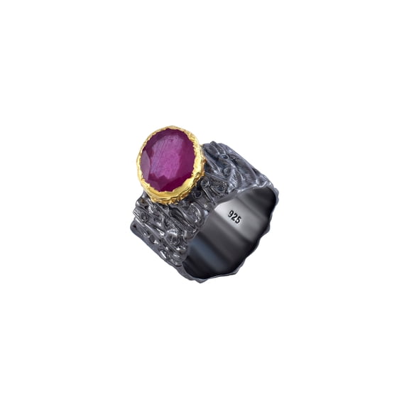 Ruby Gemstone Ring