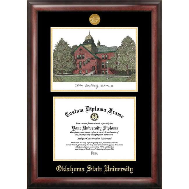 Oklahoma State Cowboys 8.5" x 11" Spirit Graduate Frame Diploma Frame