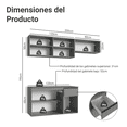 thumbnail image 3 of Cocina Integral Completa Modular Madesa Nice 200cm Gris 1, 3 of 10