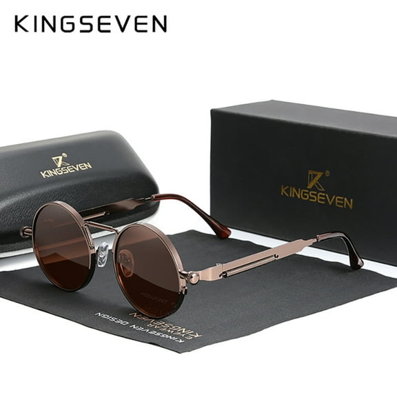 KINGSEVEN Alloy Frame Women's Fashionable Sunglasses Polarized Sunglasses