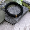 thumbnail image 4 of 7DAYWEAR Knotted Wool Bracelet for Men (Amber), 4 of 6