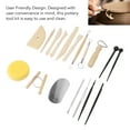 thumbnail image 4 of Clay Tools Kit, Light Weight Clay Sculpting Tools Wooden  For Arts, 4 of 8