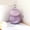 Purple, variant on Colorful Gourd Shaped Glass Vase Creative Hydroponic Flower Container Elegant Tabletop Tea Room Dining Room Home Decor Vase