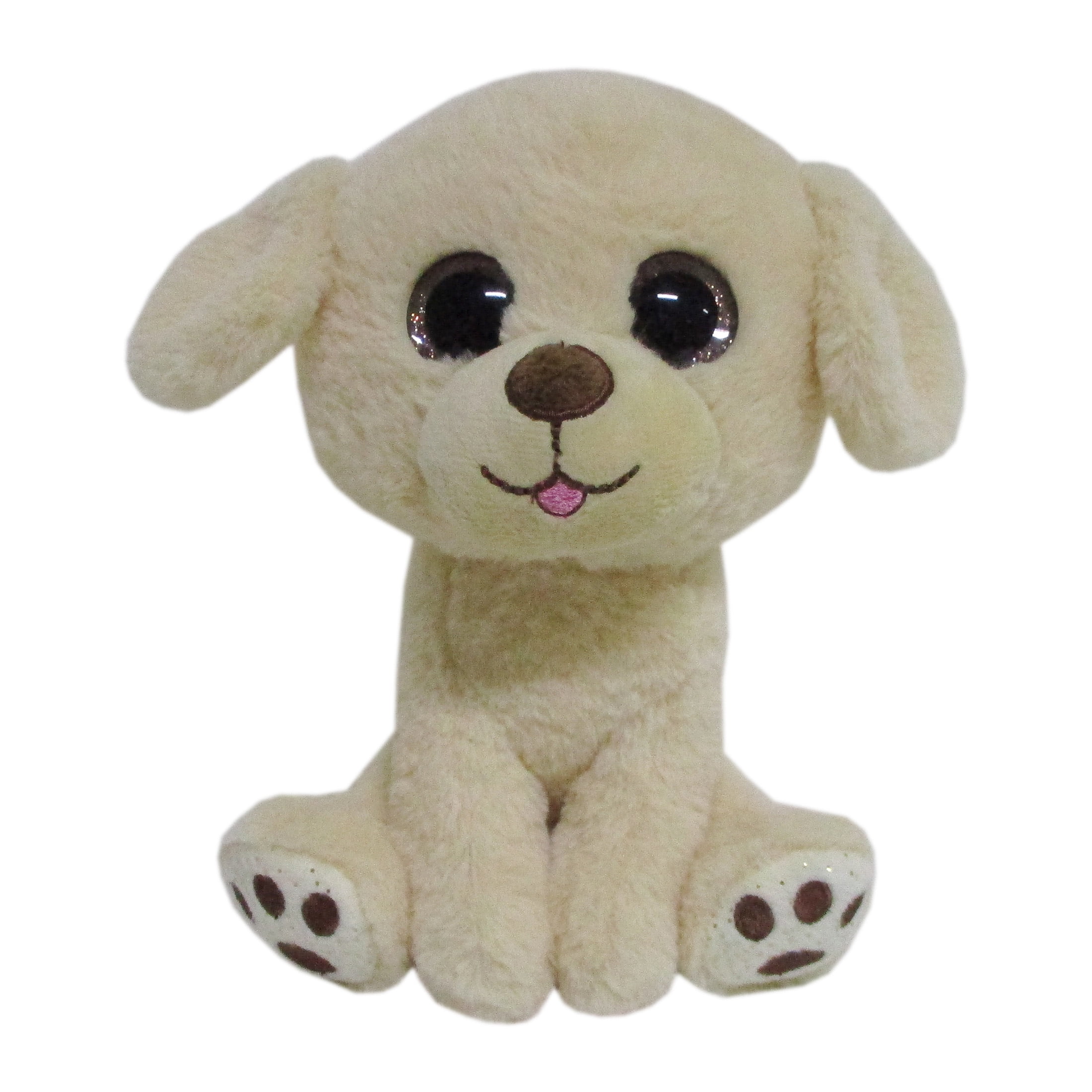 Kid Connection Plush Dog Cream, 7.5inch for all ages