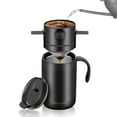 thumbnail image 4 of Shoreew Foldable Portable Coffee Filter Coffee Maker Stainless Steel Drip Coffee Tea Holder Reusable Paperless Pour Over Coffee Dripper for Travel And Home Brewing, 4 of 7