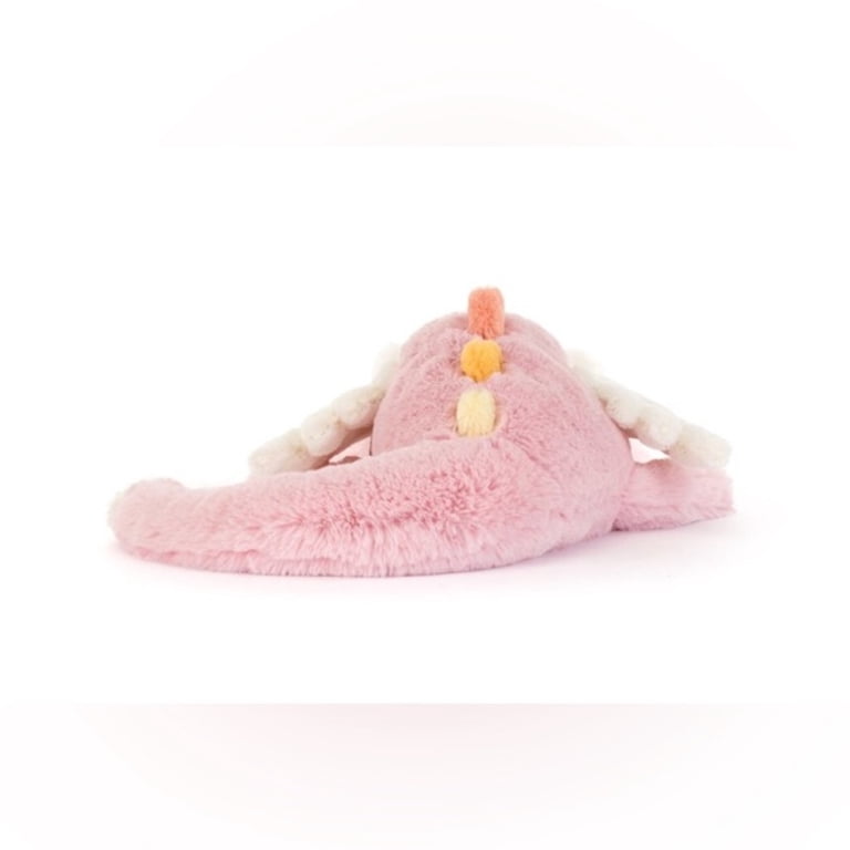 Jellycat, Duskrise Dragon Plush Toy, Pink, Large, Soft and Lovable