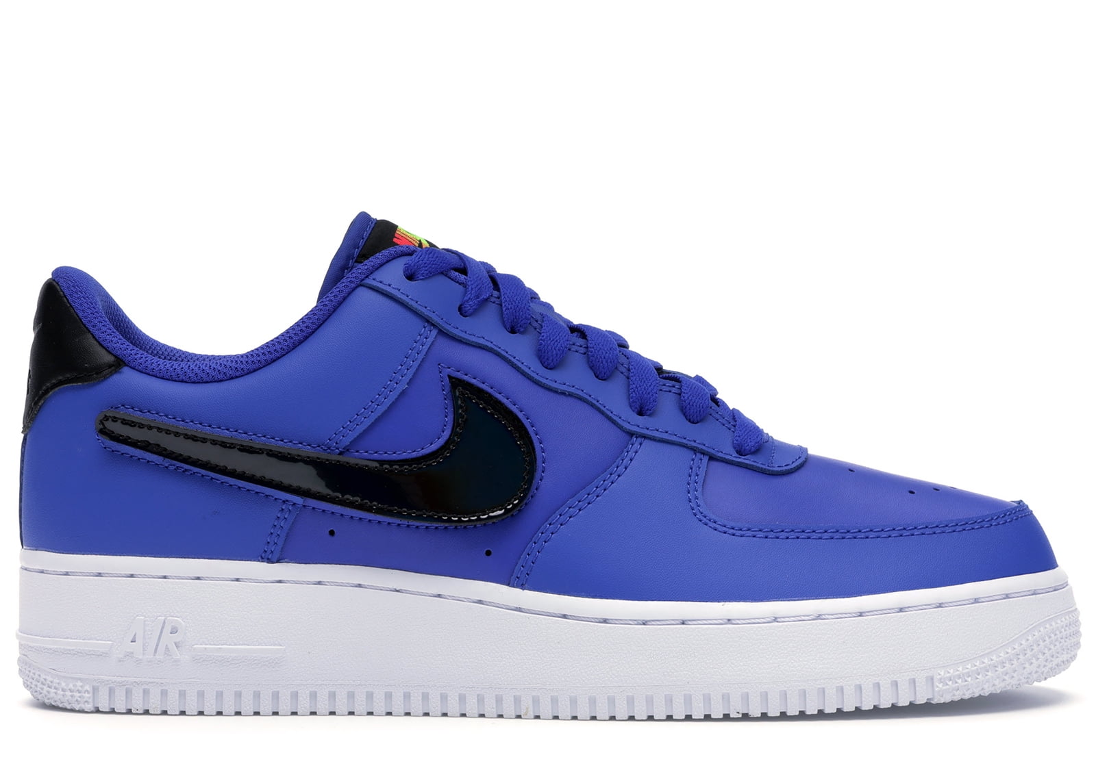 nike air force 1 with blue swoosh
