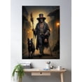 thumbnail image 2 of Papa Legba Poster Wall Art, Modern Wall Decor For Living Room Bedroom, 16x24 UNFRAMED, 2 of 3