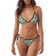 thumbnail image 1 of Balery Hawaiian Style Pijama Estampado Bikini de Dos Piezas para Mujer - Conjunto de Bikini Ajustable Sexy y Cómodo para Playa, 1 of 6