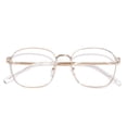 thumbnail image 1 of Gafas de protección UV cuadradas de metal OPTOFENDY que bloquean la luz azul, 1 of 7
