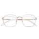 thumbnail image 1 of Gafas de protección UV cuadradas de metal OPTOFENDY que bloquean la luz azul, 1 of 7