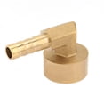thumbnail image 3 of Brass Elbow Coupling Connector Joint Adapter Fitting G1or2 Female Thread, Strong Wear  Water Hose Quick Coupling Replacement Easy Install, for, with, 3 of 7