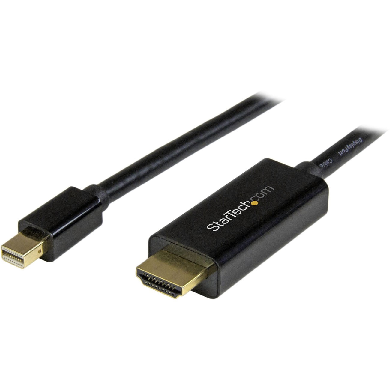 StarTech 3' Mini DisplayPort to HDMI Converter Cable, Black