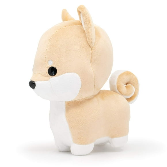 Bellzi Shiba Stuffed Animal - Soft Cute Stuffed Creamy White Dog Plush Toy - Plushies and Gifts for All Ages, Kids, Babies, Toddlers - Shibi
