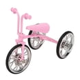 thumbnail image 5 of Pink Toy Tricycle Model Simulated Design Tricycle Ornament Durable Alloy DIY Toy Tricycle Ornament for Collect, 5 of 5